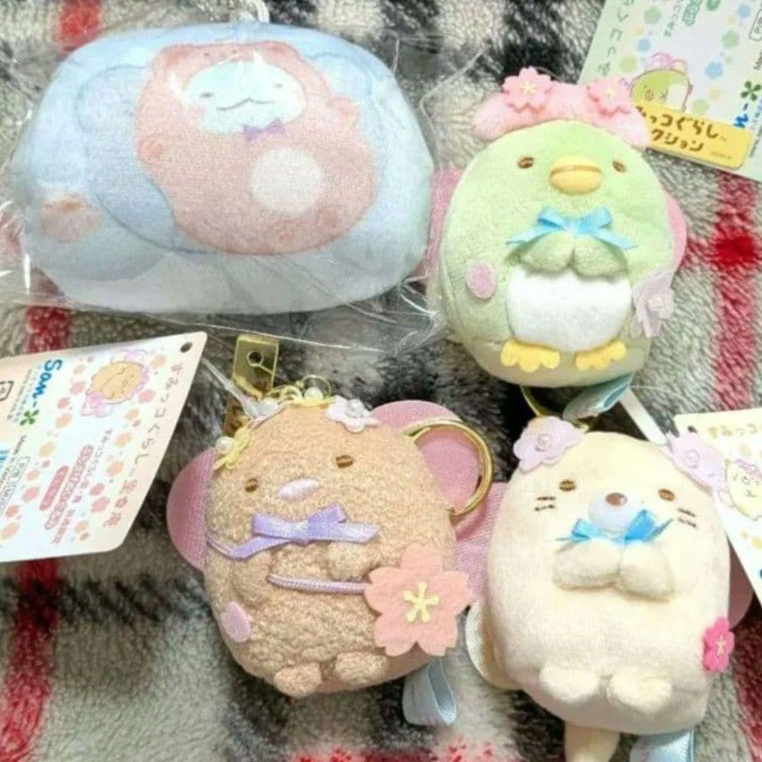 新品 すみっコぐらし庵 ぶらさげぬいぐるみ 桜の妖精 ぺんぎん