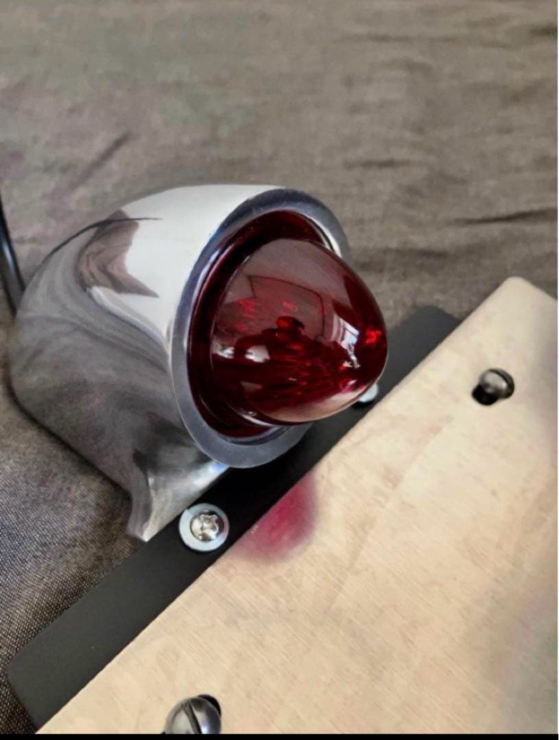 ビンテージオールドスパルト復刻 12V ガラスレンズ テールランプ