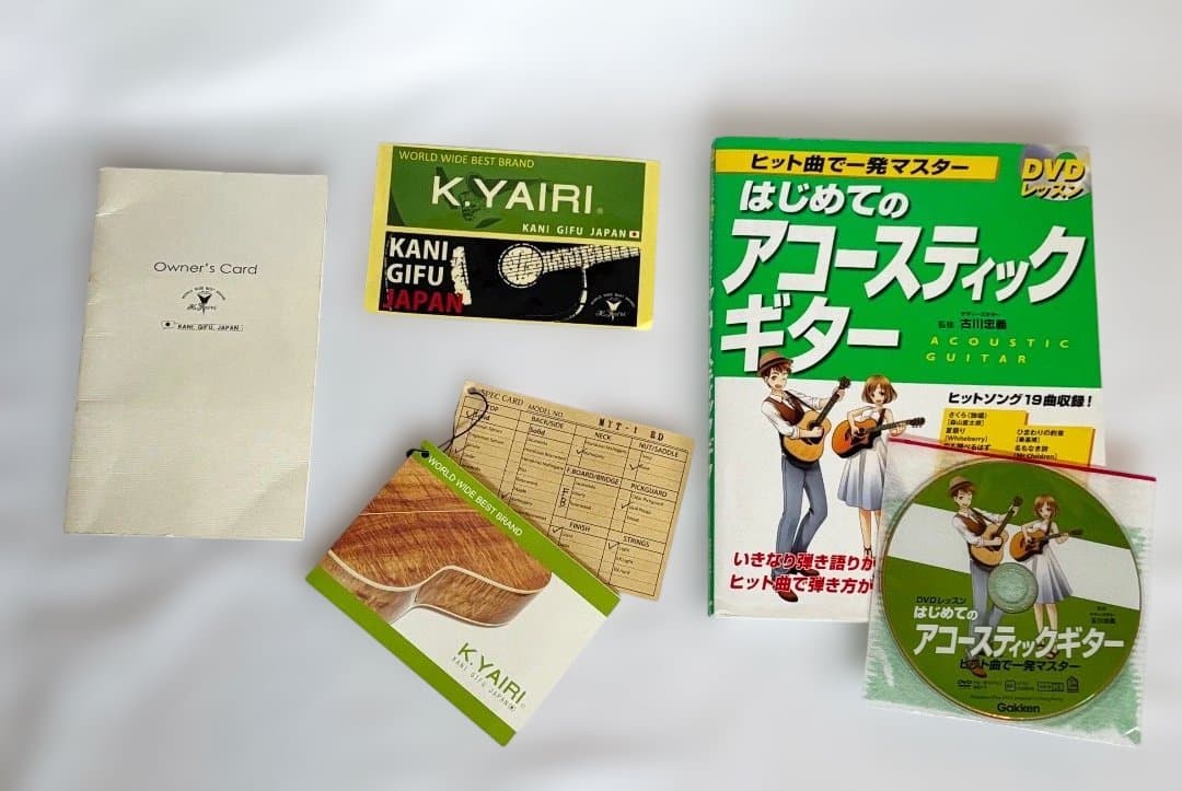 K.YAIRI MYT-1/RD 純正ソフトケースと初心者向け教本付き