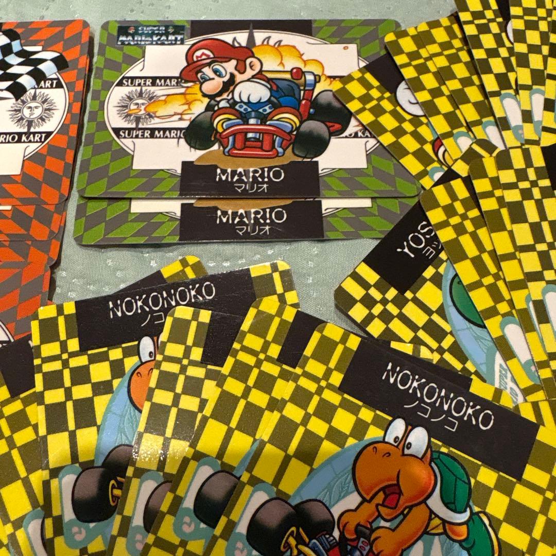 スーパーマリオカート バンプレストカード 67枚 重複カードあり - メルカリ