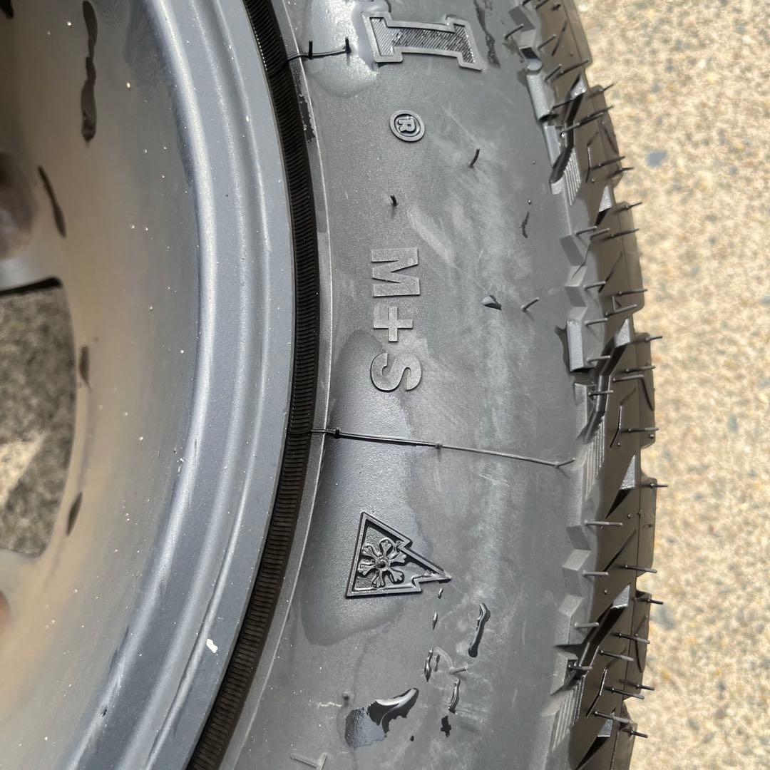 ハイエース 16インチアルミホイールレイズガルシア 4本 送料込み変更