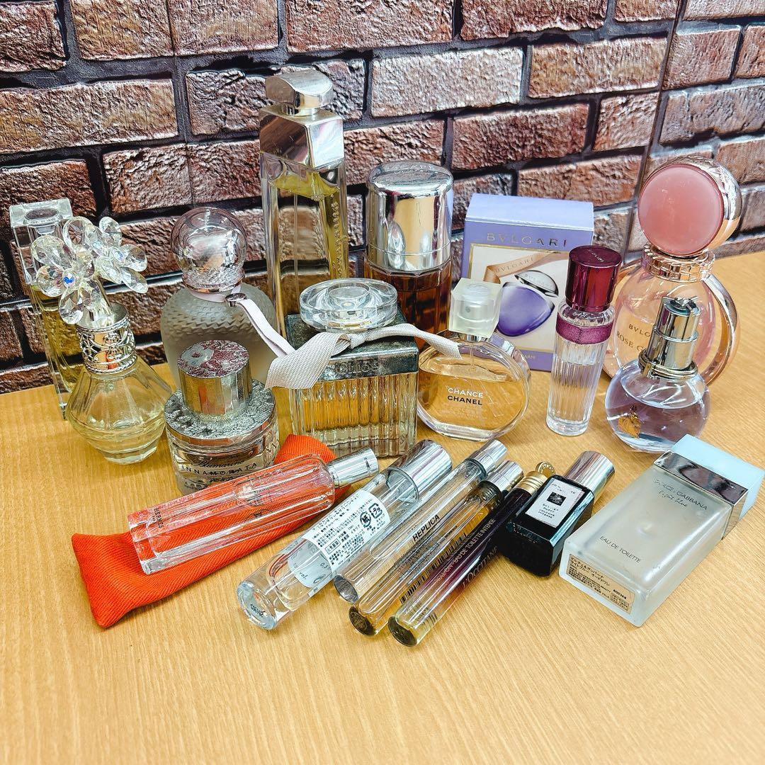 ブランド香水　おまとめ！　シャネル　ランバン　ブルガリ　エルメス他 CHANEL・LANVIN・Jo MALONE LONDON・クロエ・エルメス・Diorの香水を