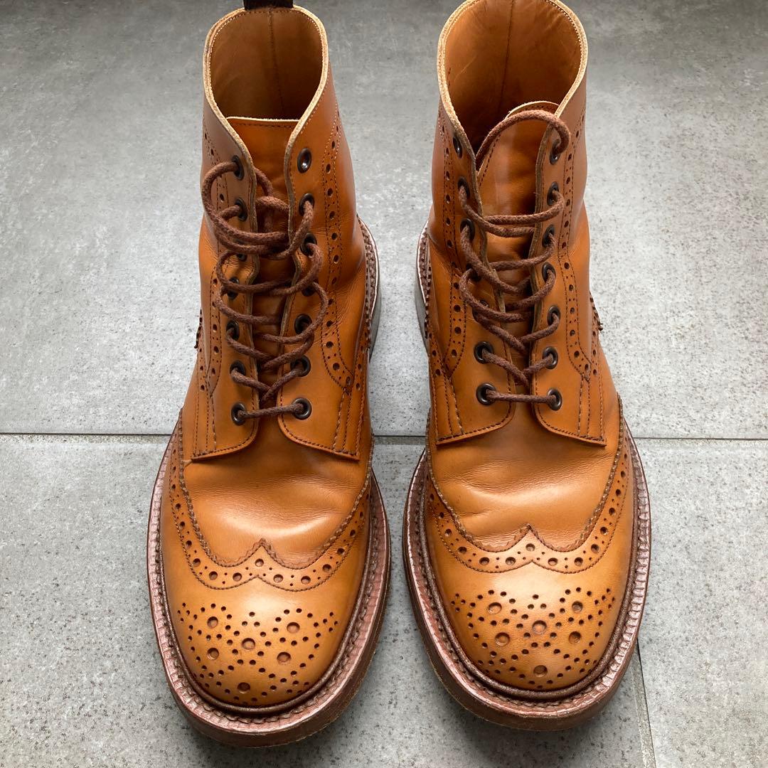 【期間限定値下げ】Tricker's ブローグブーツ 26.5cm