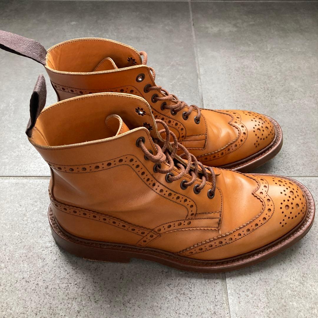 【期間限定値下げ】Tricker's ブローグブーツ 26.5cm