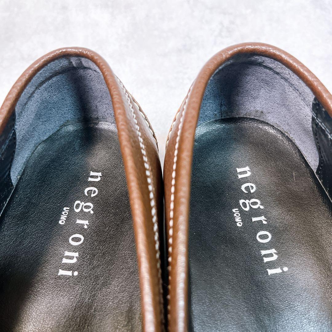 ☆ほぼ新品☆【ネグローニ】スリッポン (26) ローファー ボランテ