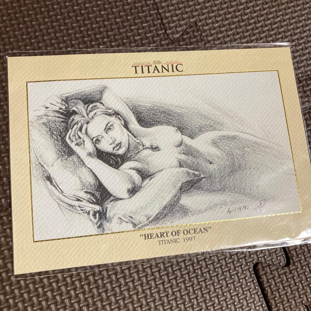 希少 タイタニック 映画 ポストカード ノベルティ 非売品 - メルカリ