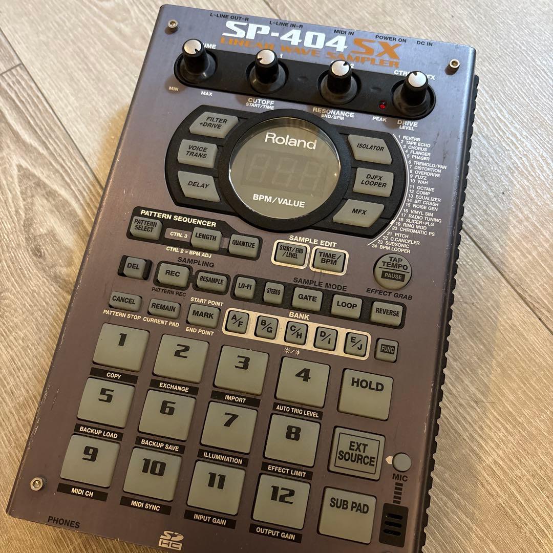 sp404sx roland サンプラー Roland - SP-404SX | Sampler
