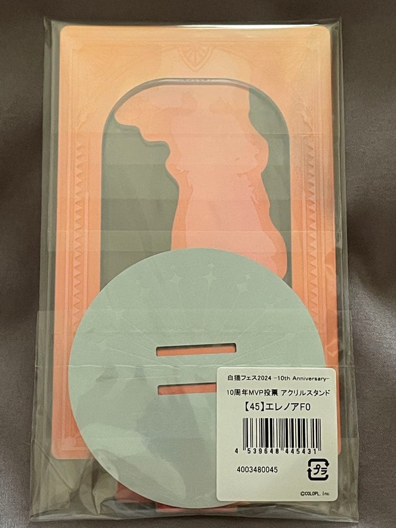 白猫プロジェクト 闇エレノア アクリルスタンド 10周年MVP投票 - メルカリ