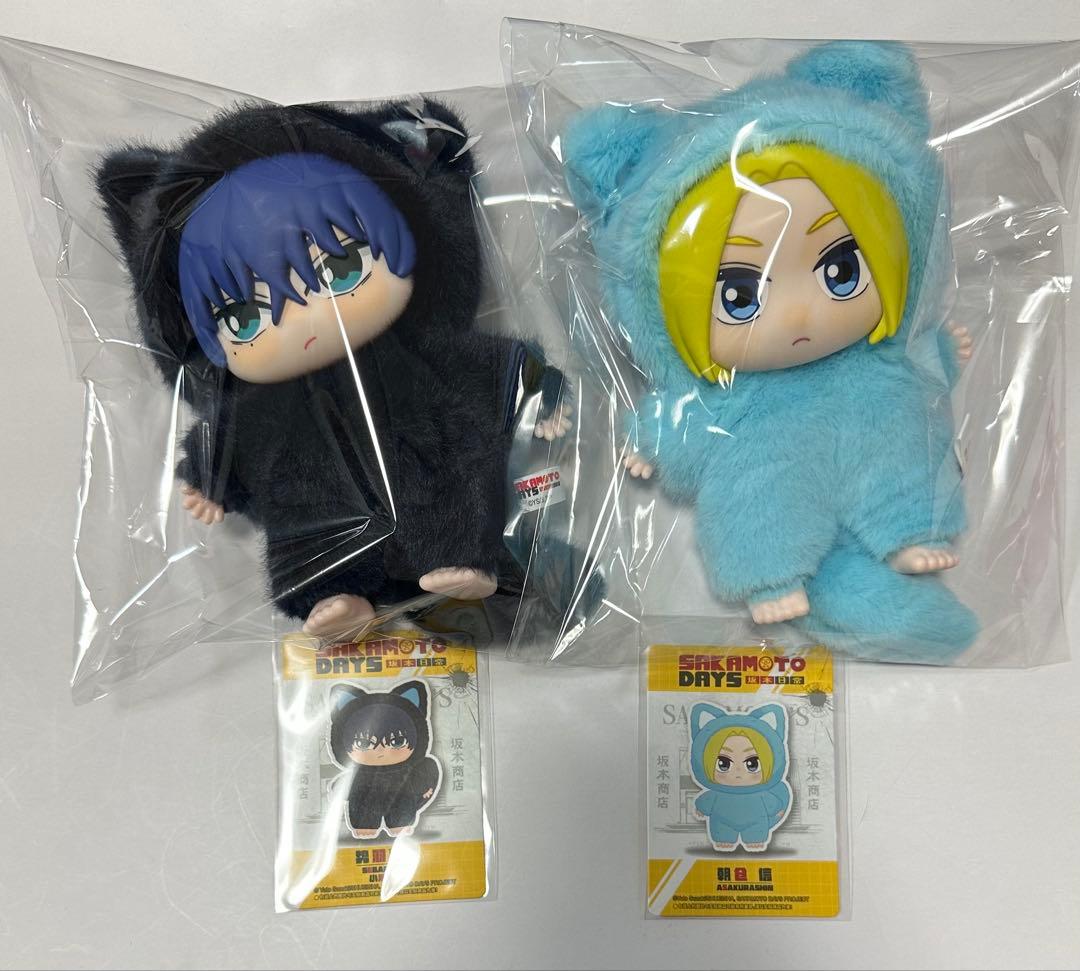 サカモトデイズ　SAKAMOTO DAYS EAKI 中国限定 猫耳ぬいぐるみ サカモトデイズ 中国 EAKI 猫耳 ぬいぐるみ 坂本太郎 - メルカリ