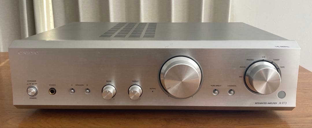 ONKYO アンプ　A-973 ONKYO A-973の仕様 オンキヨー/オンキョー