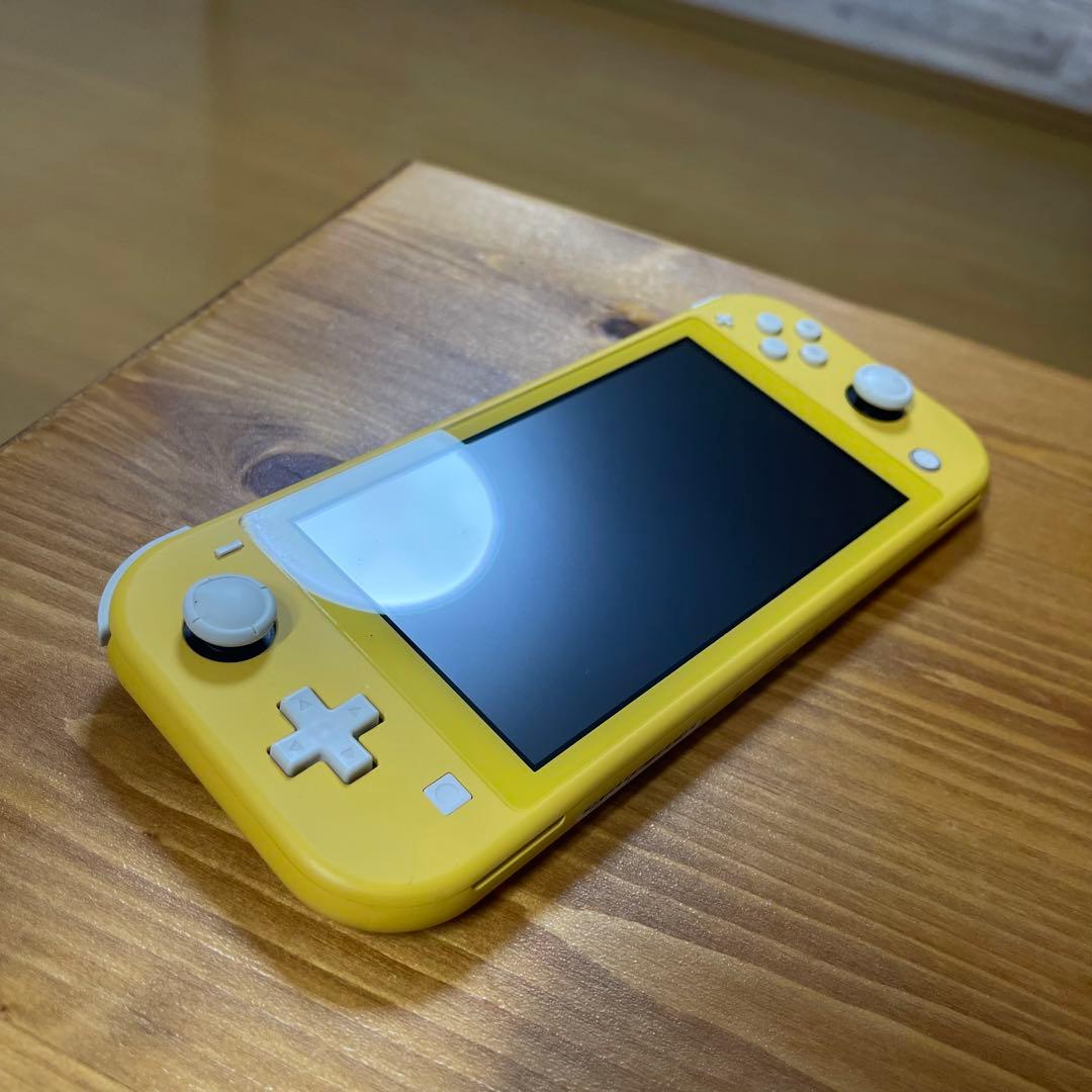 新品充電器付き】Nintendo Switch Lite イエロー 本体 - メルカリ