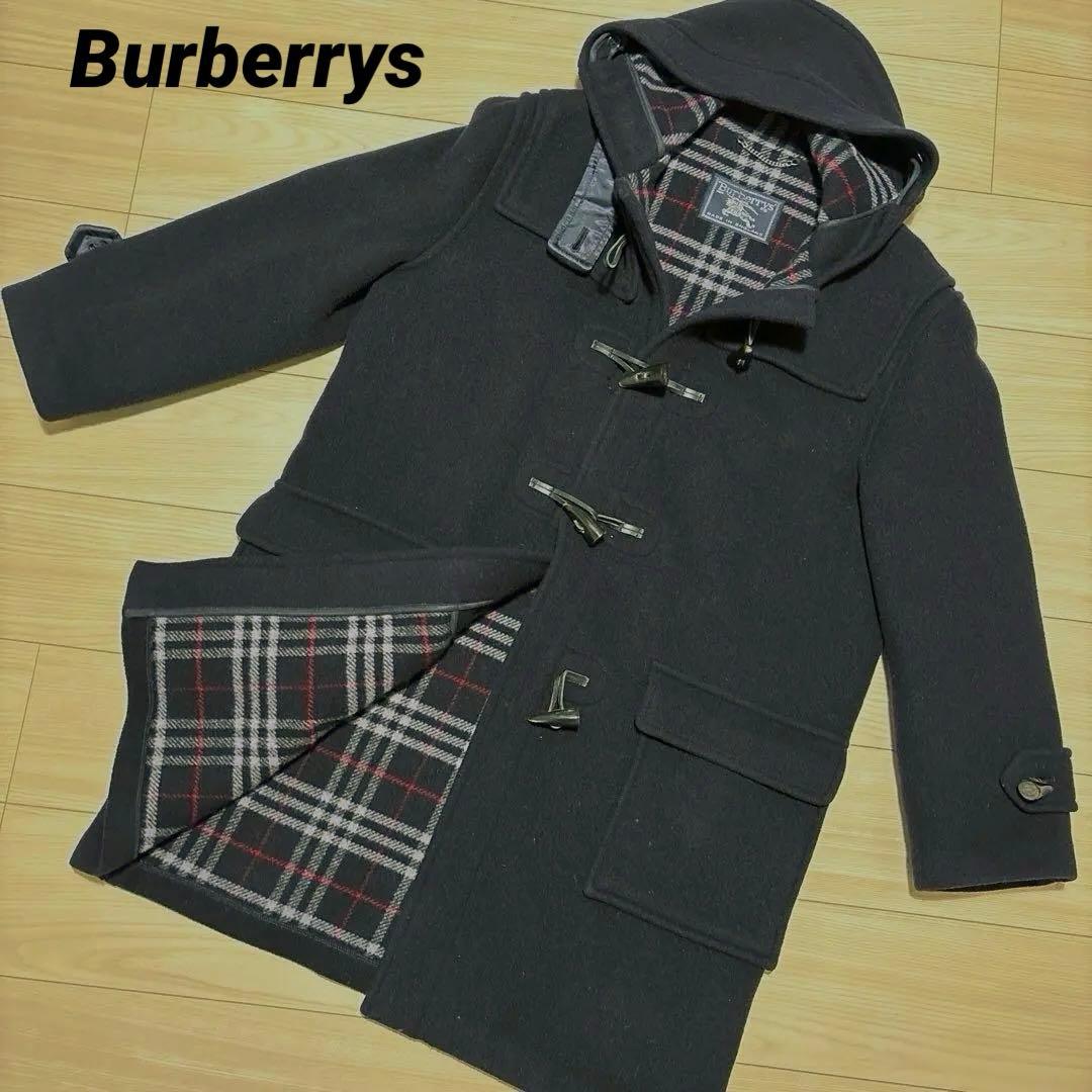 英国製 Burberrys’ 80s ヴィンテージダッフルコート 濃紺 ヴィンテージ 英国製 Burberry's バーバリー メルトン ダッフルコート