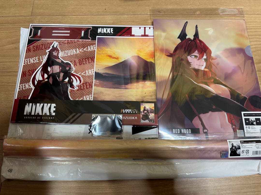勝利の女神:NIKKE 静岡限定セット 富士山を眺めるレッドフードが美しい…！『勝利の女神：NIKKE』POP UP