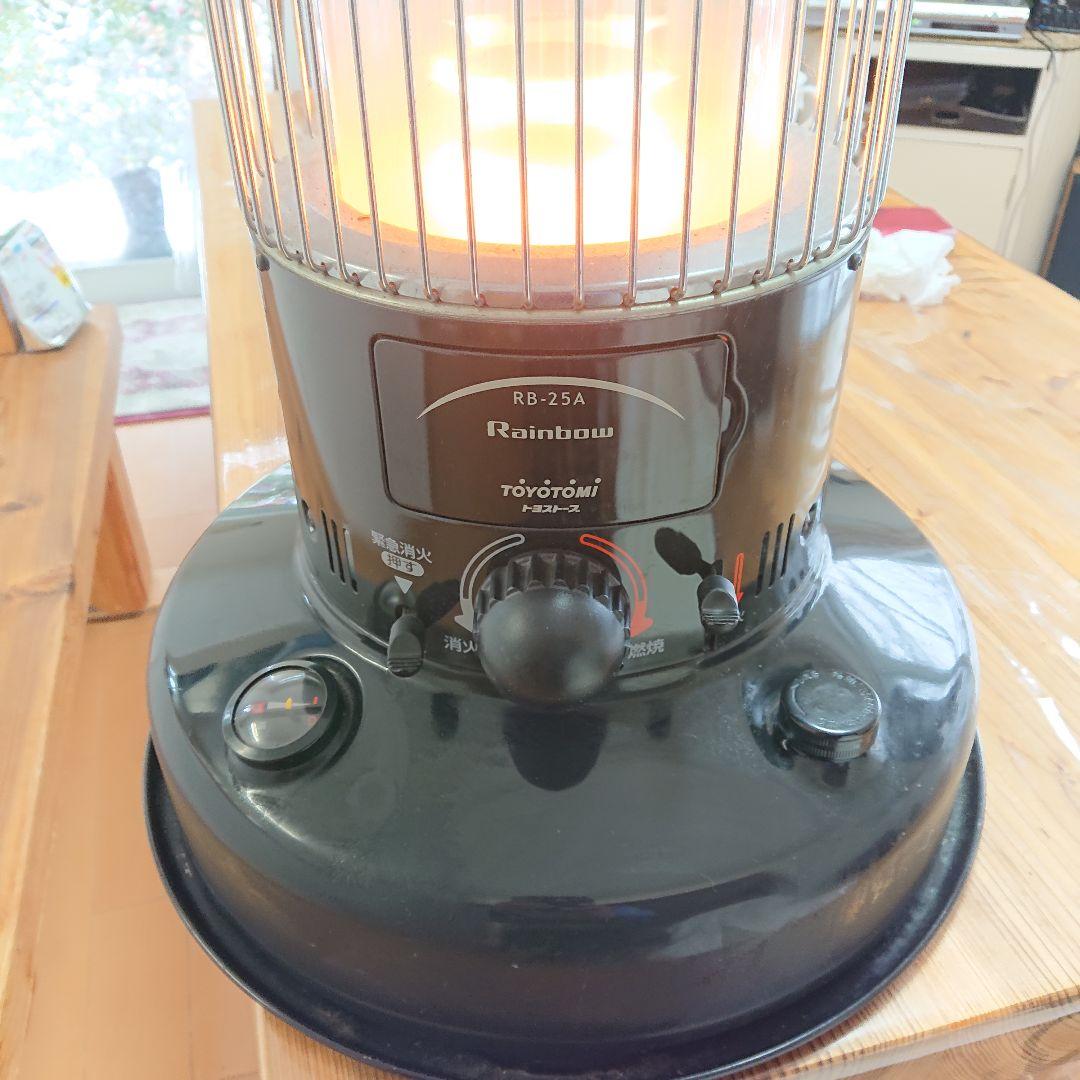 トヨトミTOYOTOMI RB-25A ストーブレインボーまあまあ綺麗 - メルカリ