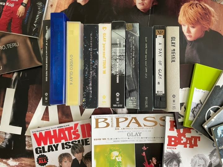 【いろいろてんこ盛り～】GLAY　グレイ　にまつわる ”モノ” たち　(^^♪