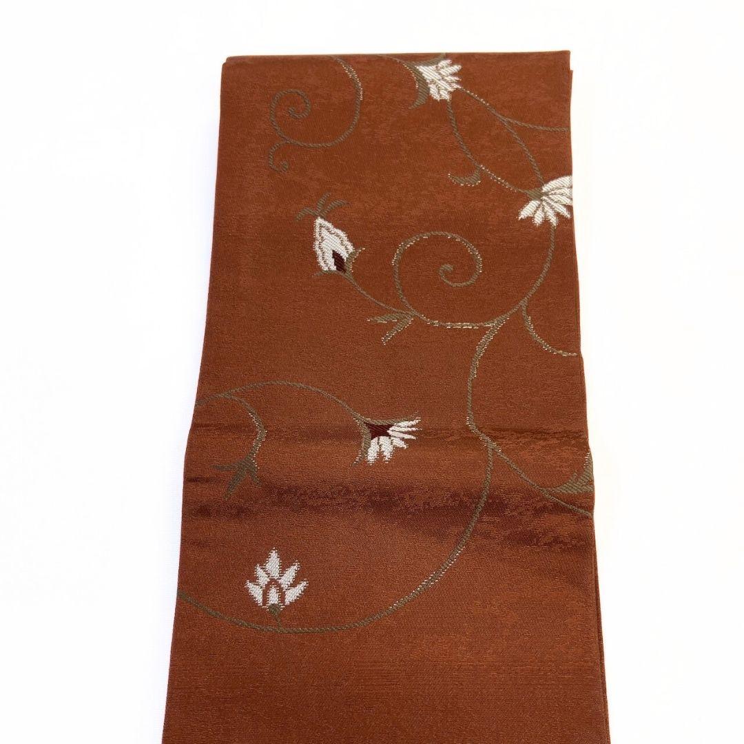 ♦️ 逸品 正絹 有職文様 有栖川鹿文 二重太鼓の作り帯 作り帯 正装用