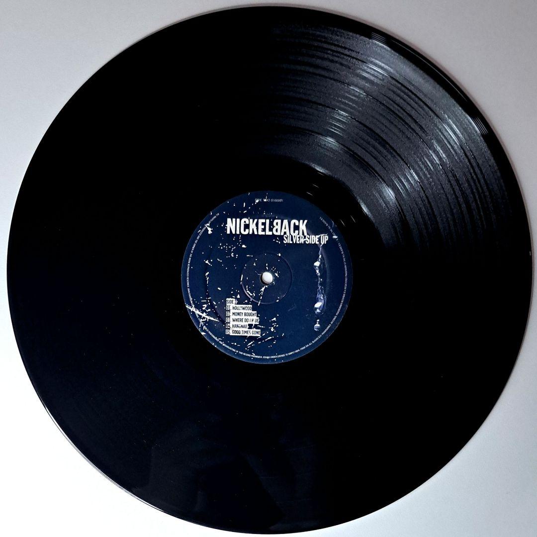 シュリンク付 Nickelback Silver Side Up LP レコード