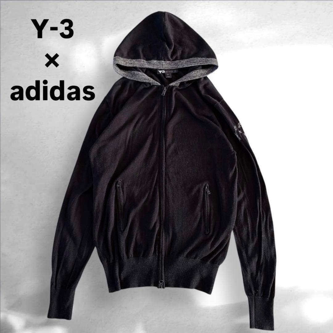 ◾️41【美品】Y-3 adidas ヨウジヤマモト　ジップニット　カーディガン 楽天市場】Y-3 ワイスリー（カーディガン｜トップス）：メンズ
