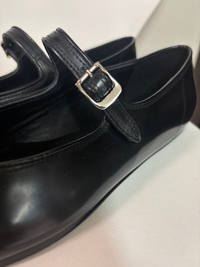 新品・未使用】ザロウ メリージェーン ブラック 37 フラットシューズ