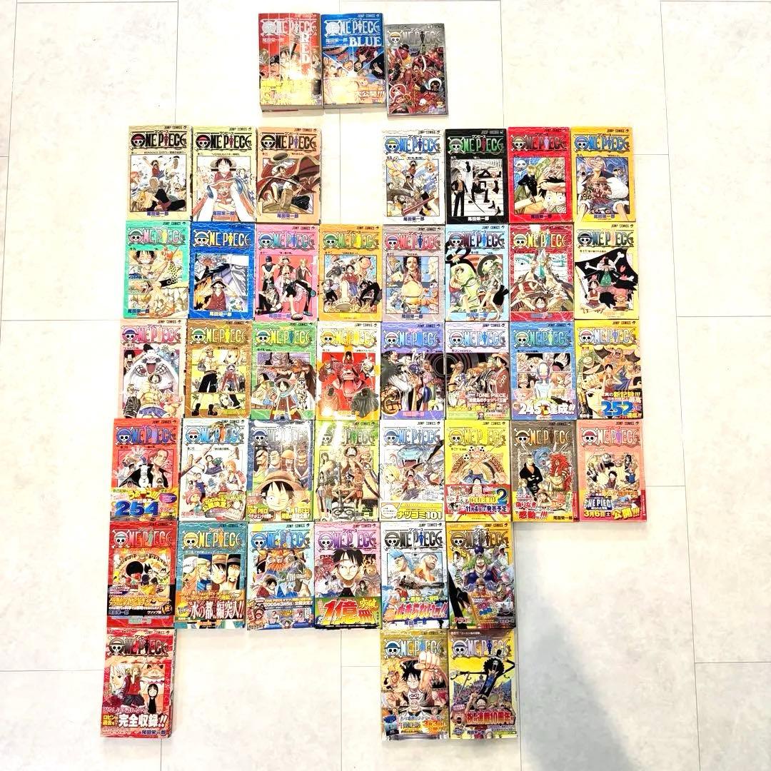 ワンピース 1～3, 5〜38, 41, 45, 46, RED BLUE 千巻 ONE PIECE ワンピース（千巻） : マンガ屋アニメ屋 Yahoo!店 - 通販