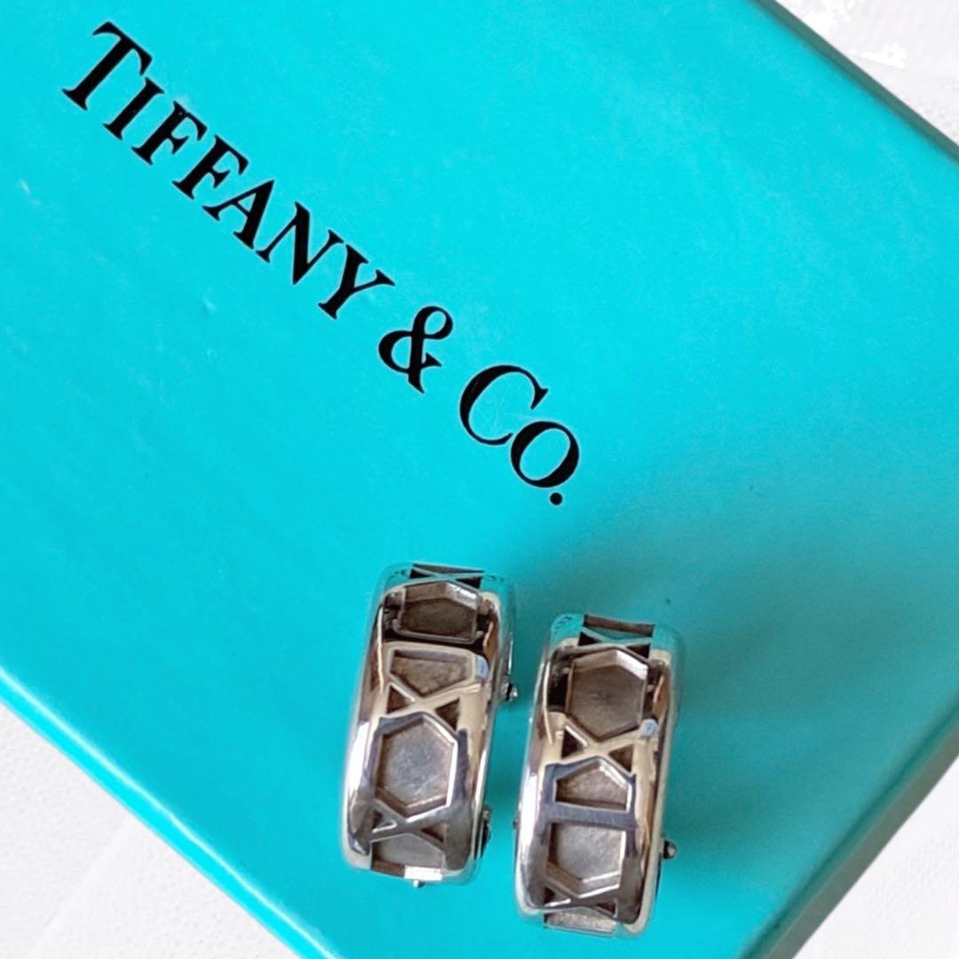 大人気/美品 ティファニー アトラス フープ ピアス シルバー 925