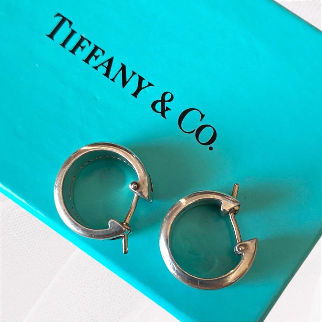 大人気/美品 ティファニー アトラス フープ ピアス シルバー 925