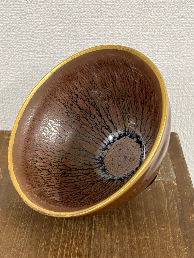 稀少品】宋時代 天目茶碗 建盞 共箱 XG3--33 - メルカリ