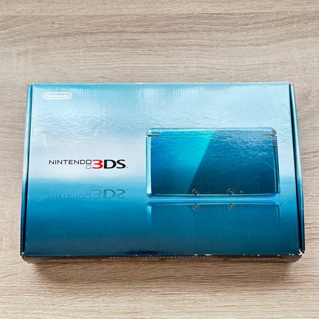 美品】ニンテンドー3DS アクアブルー - メルカリ