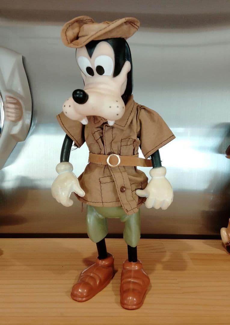 70s ビンテージ グーフィー サファリ ディズニー 人形 ジムショア Jim Shore ディズニー トラディション Disney Traditions