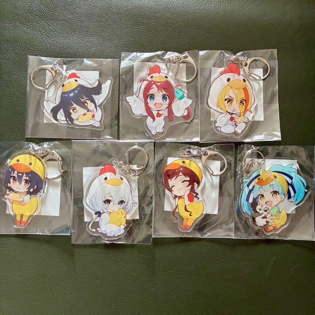 ドライブイン鳥　ゾンビランドサガ　コラボ　アクリルキーホルダー　全員　コンプ ドライブイン鳥 佐賀店公式 | ＼販売再開のお知らせ／ ドライブイン鳥