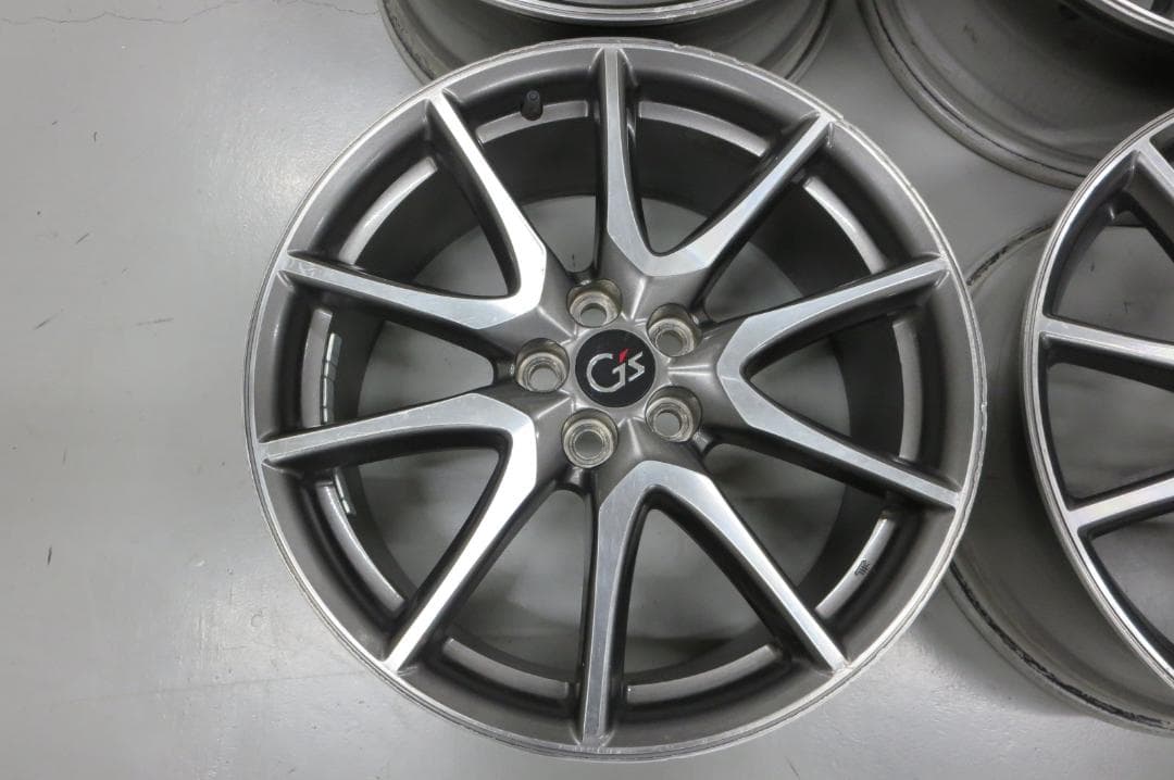 トヨタ 30系 プリウス G's 純正 18インチ 7.5J +50 100