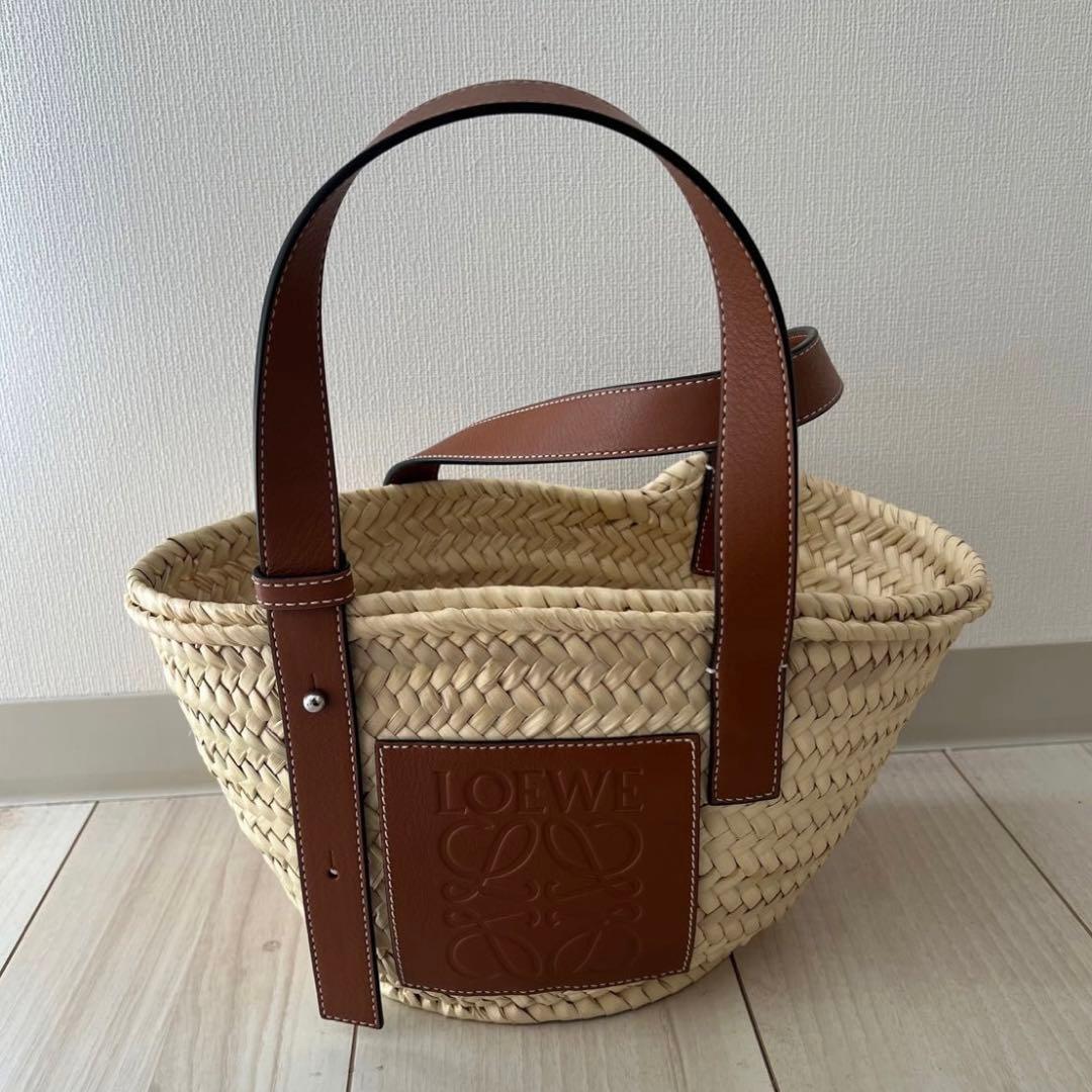 山葡萄かごバッグ 手作り 手提げ 籠バック 花編み 保存袋付き type：57