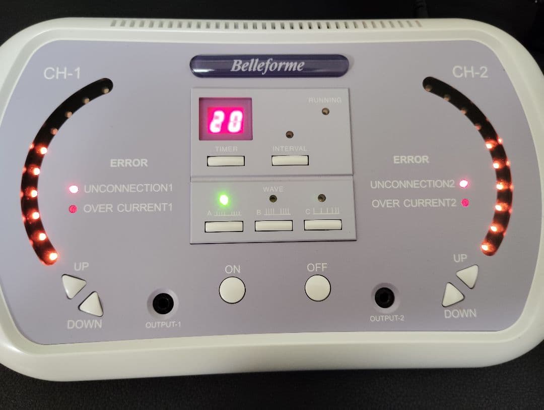 ベルフォーマ31万円☆テクノリンク高周波EMSマシン○スリム