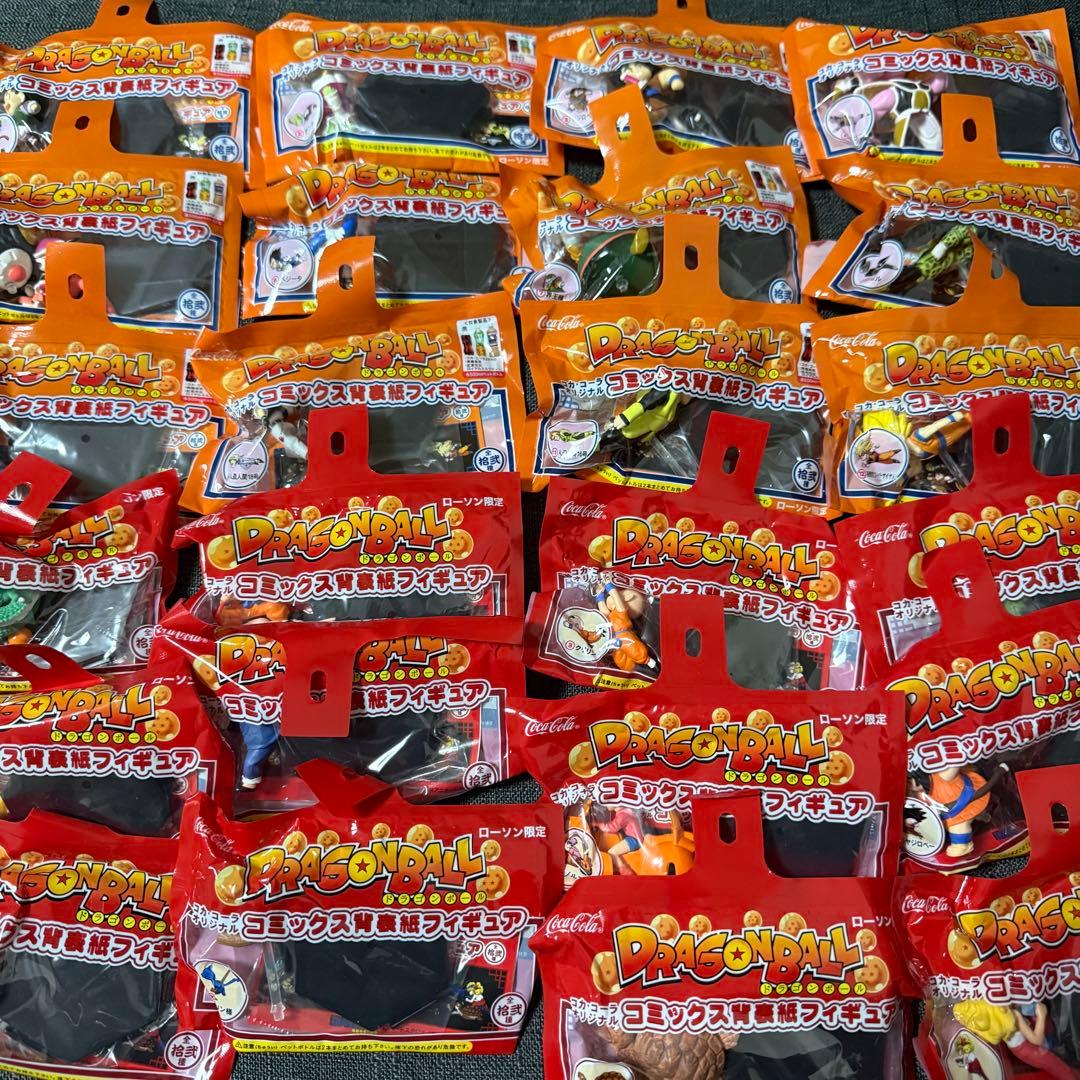 フルコンプリート‼️ ドラゴンボールコミックス背表紙フィギュア全24種