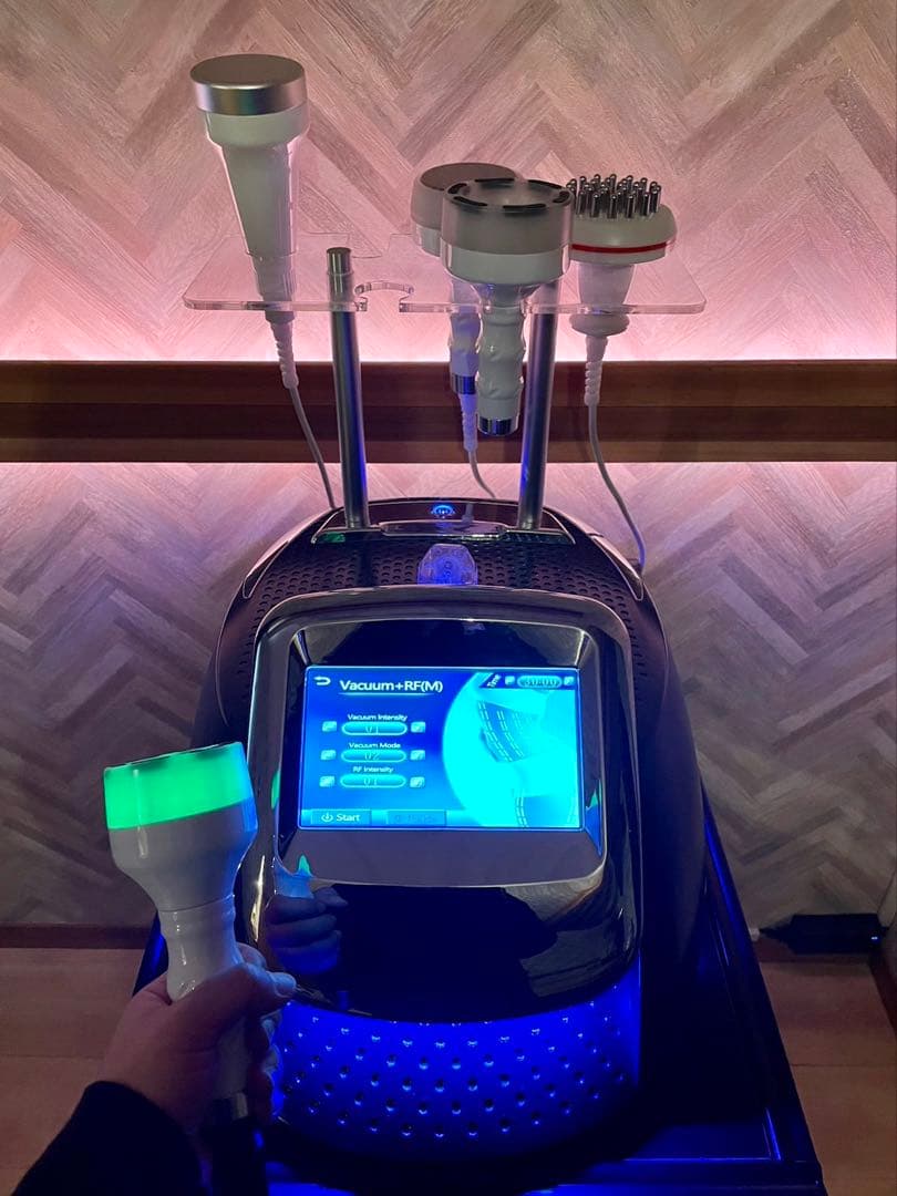 新品★サロンモデル★6in1痩身マシン業務用《キャビテーション/ラジオ波/吸引》