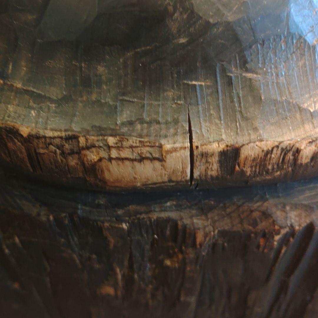 松宮順一　大黒様　木彫　置物　大型　木製　骨董　時代物