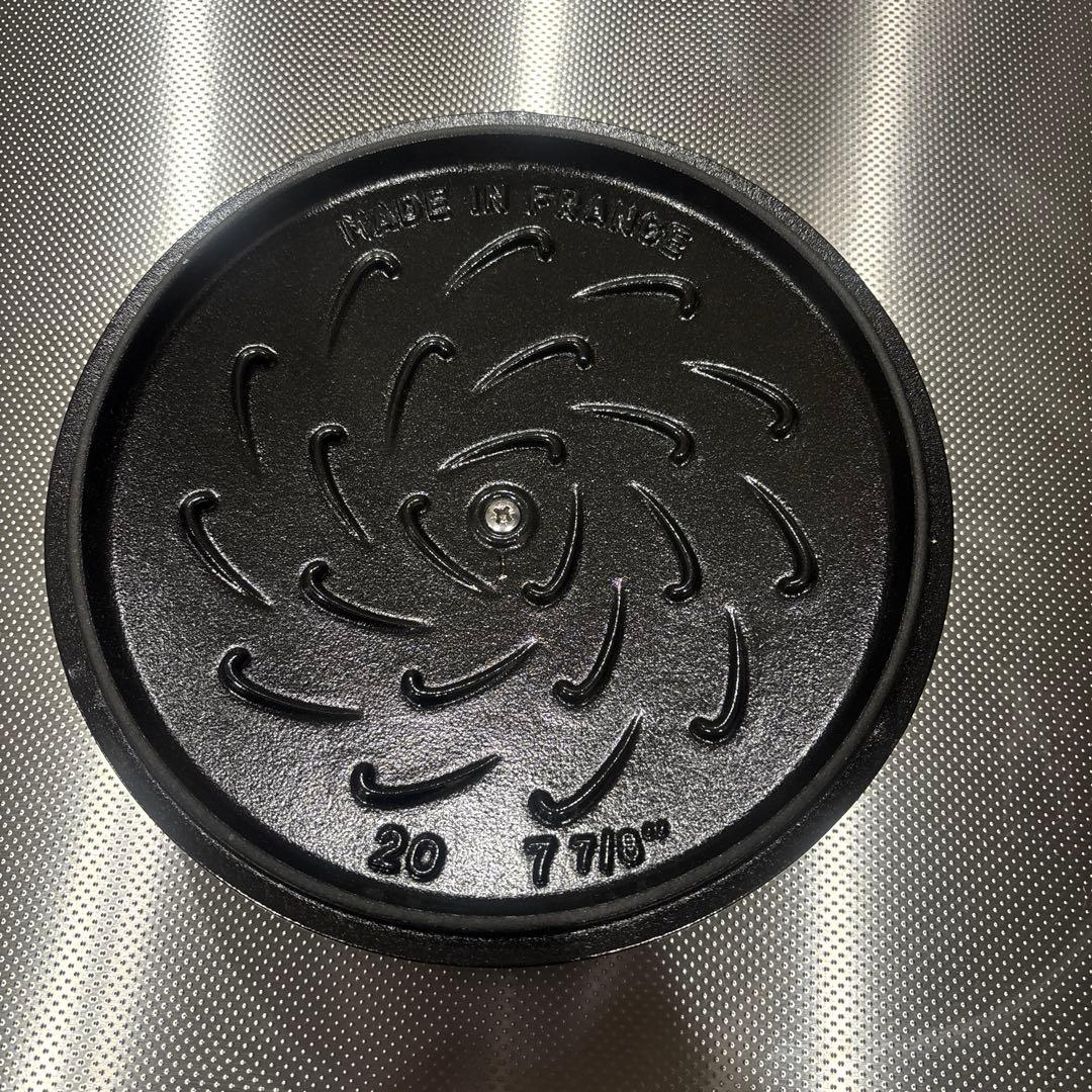 STAUB Wa-NABE L 黒 20cm 2.35L