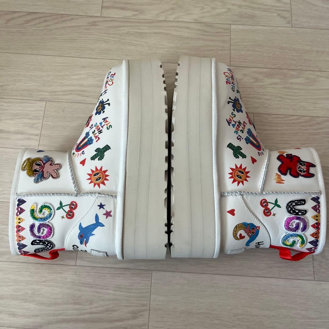 未使用品】UGG クラシック プラットフォーム ポップ スケッチ ブーツ