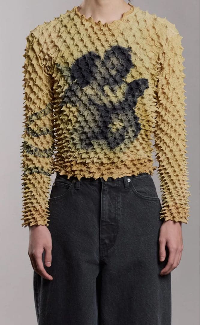 25aw MASU SPIKY ANGEL TOPS YELLOW 48
