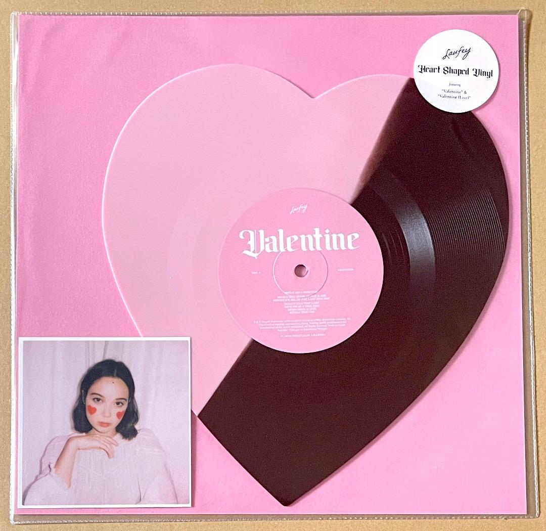 Laufey Valentine ハート型7インチ 新品 送料込 レイヴェイの通販｜www