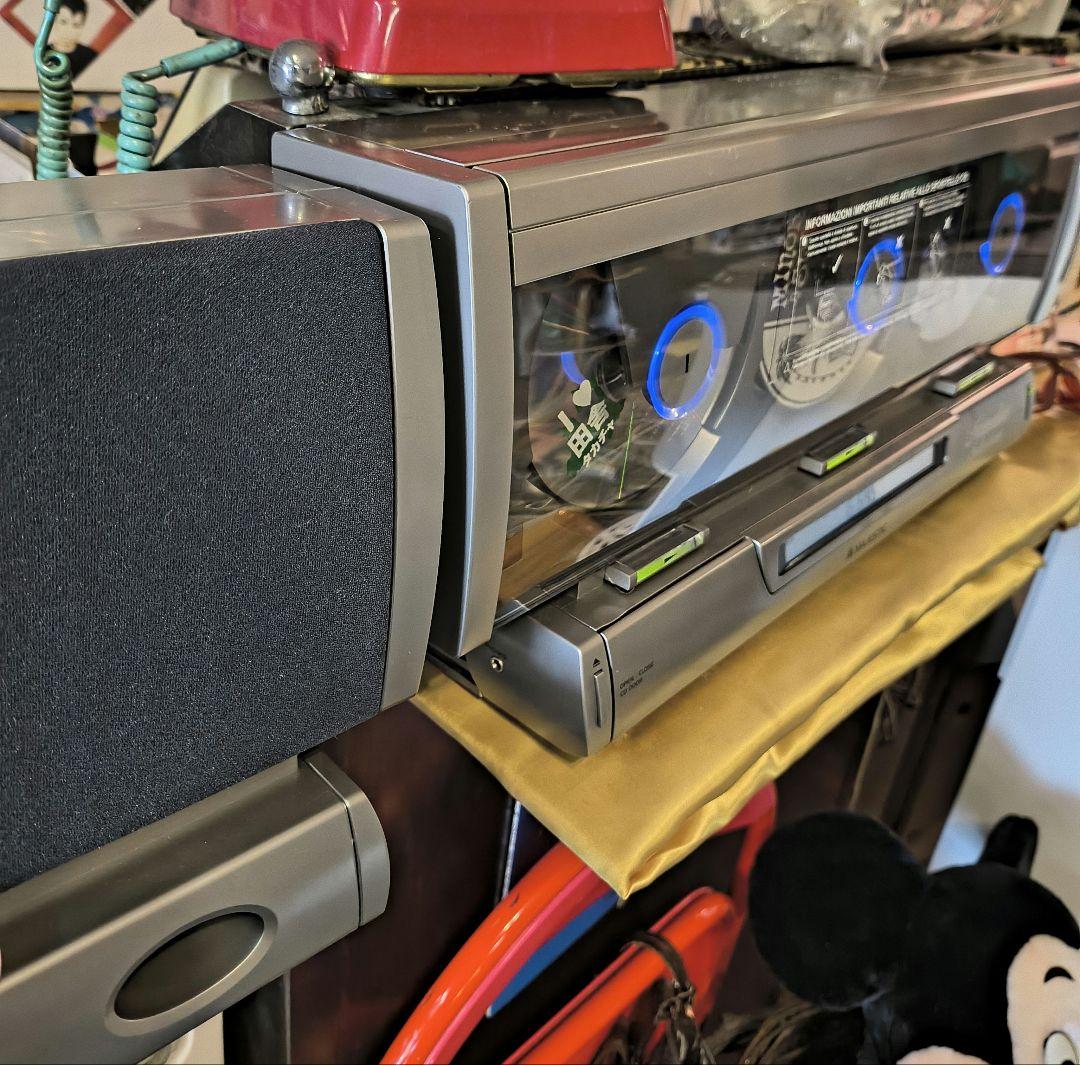 90年代 激レア！ネオクラ！お洒落！3連CDチェンジャーミニコンポ