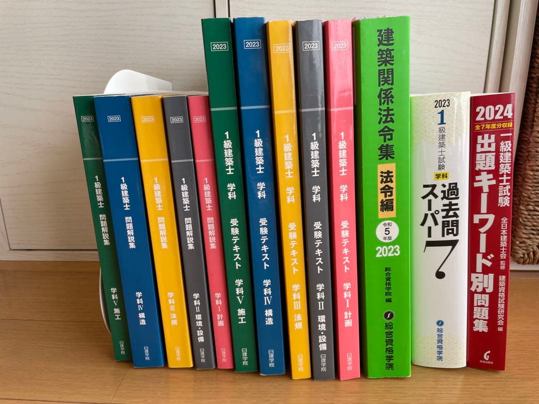 \!値段交渉可!/ 2023年版 一級建築士セット(法令集線引き済み) 線引き済】建築関係法令集 法令編 令和8年 一級建築士 2026 総合資格