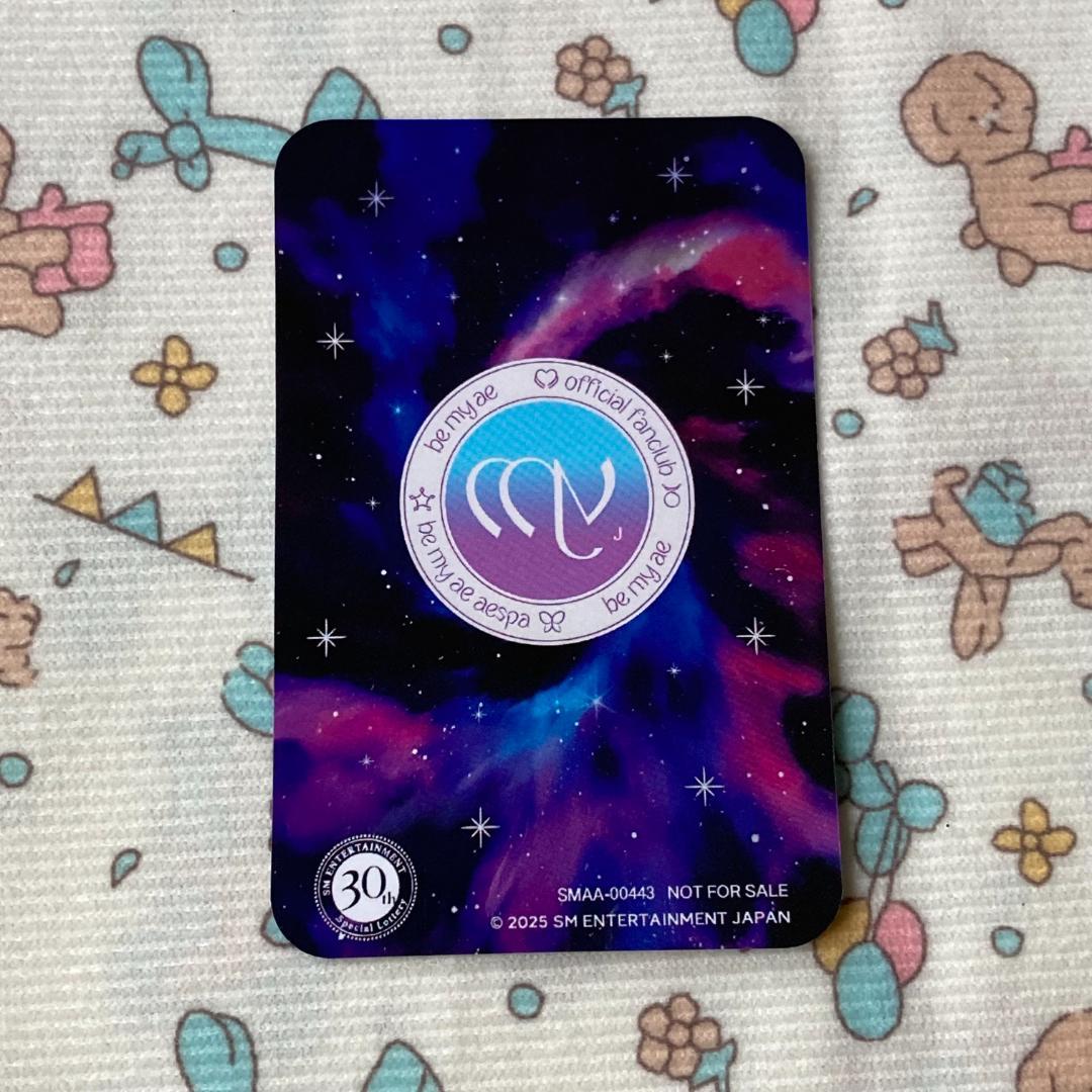 aespa ウィンター 30周年 SM抽選会 ENTERTAINMENT トレカ - メルカリ