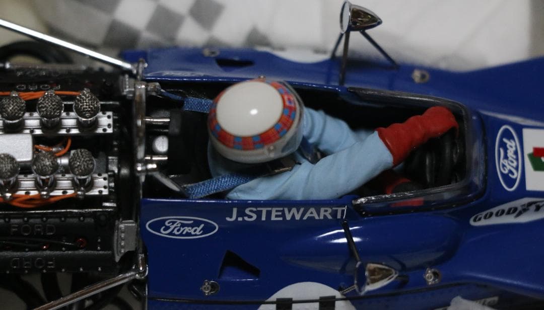 超貴重ポールズ・モデル1／18 ティレル フォード 003 ハンマー