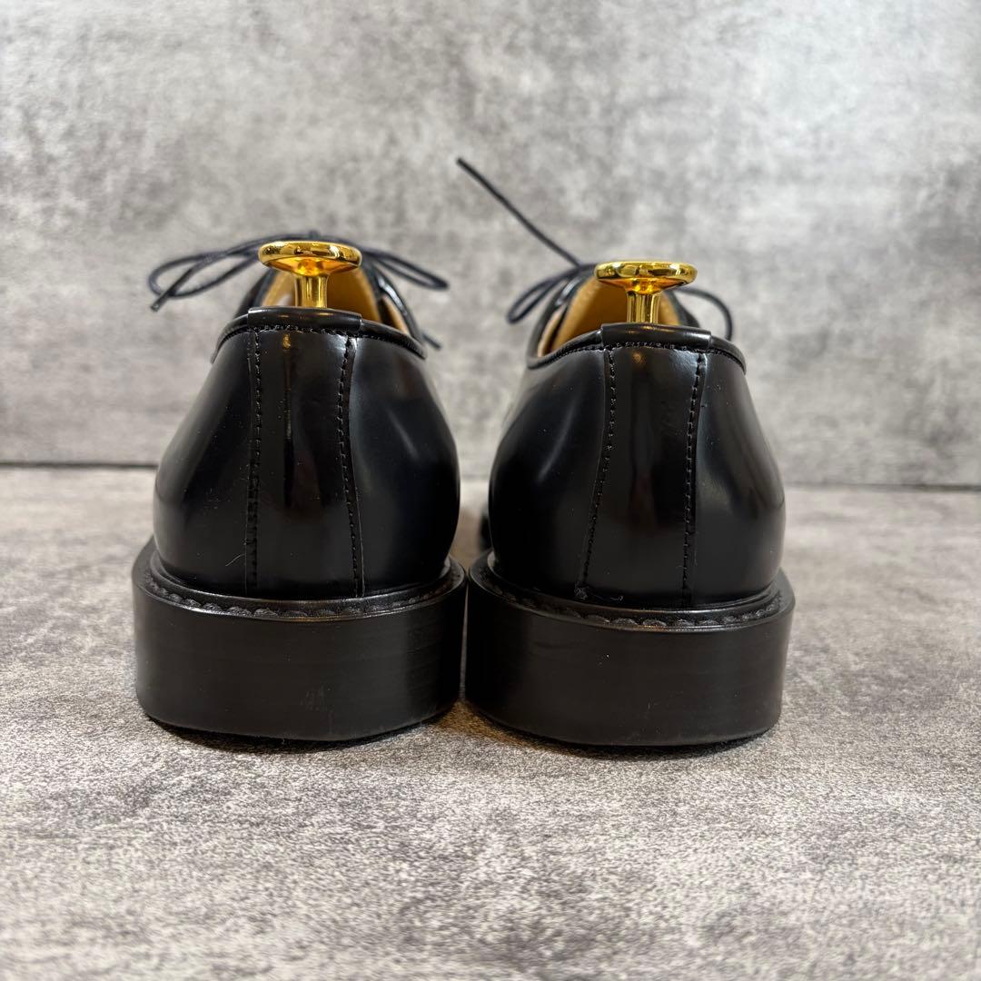 HARUTA ハルタ　ポストマンシューズ　レザー　プレーントゥ　黒　25.5cm