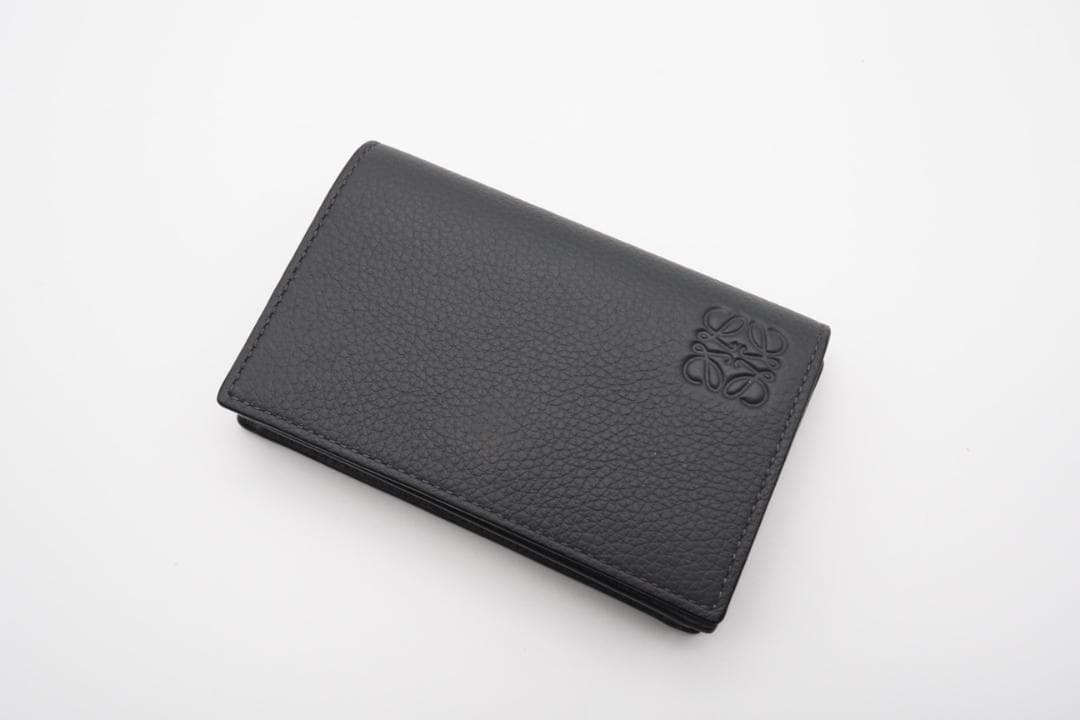 LOEWE 二つ折りカードケース アナグラム ビジネスカードホルダー