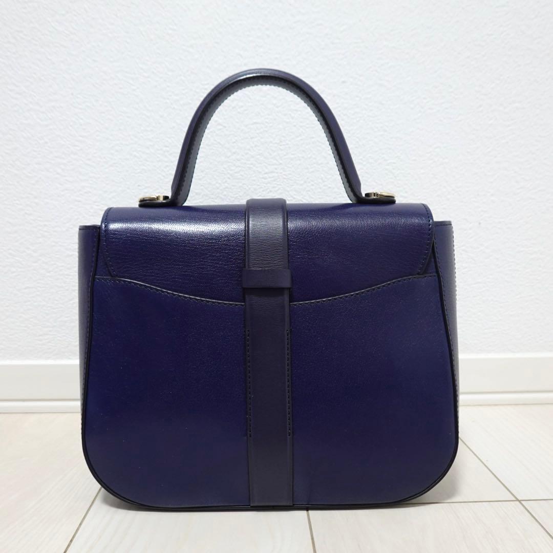 ロジェヴィヴィエ ボーヴィヴィエ ハンドバッグ ショルダーバッグ 紺