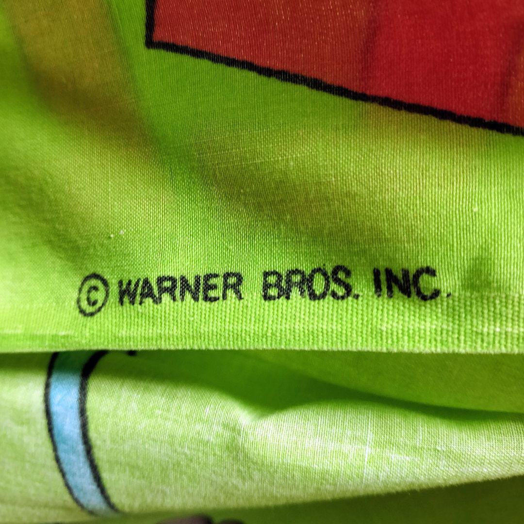 70s ビンテージ ロードランナー コヨーテ ボックスシーツ ワーナー