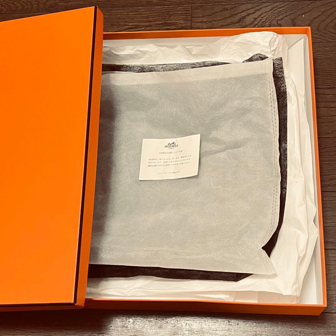 エルメス HERMES 空箱 箱ナンバー 004〇 55x36x6cm オレンジ - メルカリ