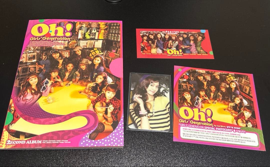 Girls' Generation Oh! 2nd Album 少女時代　ユナ Girls' Generation Oh! 2nd Album 少女時代 ユナ - メルカリ